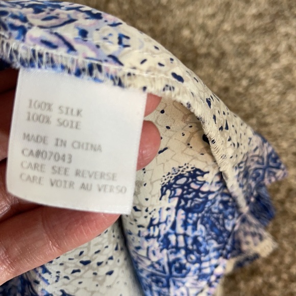 100% silk blouse - Picture 7 of 7